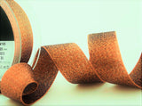 R2445 25mm Copper Metallic Lame Ribbon by Berisfords