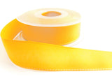 R2848 26mm Gold Yellow Woven Polyester Taffeta Ribbon by Berisfords