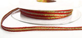 R3328 4mm Red and Iridescent Metallic Dazzle Lame Ribbon by Berisfords