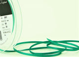 R3497 3mm Jade Green Double Face Satin Ribbon by Berisfords