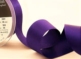 R3670 35mm Liberty Purple Double Face Satin Ribbon by Berisfords