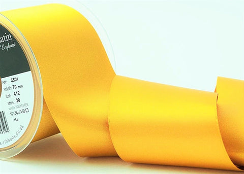 Mvr412 Ribbon Topaz 70mm Double Face Satin Ribbon | Berisfords 412 – Ribbonmoon