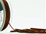 R4041 3mm Dark Brown Double Face Satin Ribbon by Berisfords
