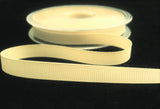 R4310 10mm Pale Antique Cream Nylon Grosgrain Ribbon by Berisfords