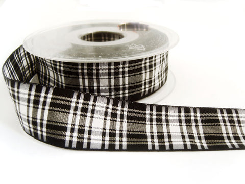 R4759 26mm Menzies Polyester Tartan Ribbon