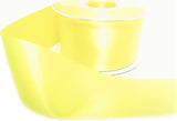 R5803 50mm Pale Lemon Double Face Satin Ribbon by Berisfords