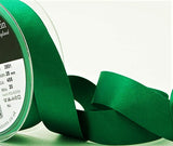 R6005 25mm Hunter Green Double Face Satin Ribbon by Berisfords