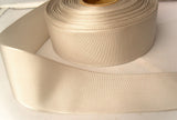 R6708 40mm Mushroom Grey Taffeta Ribbon by Berisfords