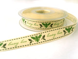 R7000 15mm Rustic Natural Charms "Busy Bee" Ribbon by Berisfords