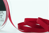 R7624 10mm Cardinal Polyester Grosgrain Ribbon by Berisfords