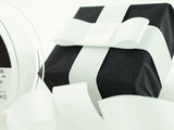 R7626 40mm White Polyester Grosgrain Ribbon by Berisfords
