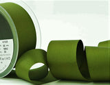 R7665 40mm Moss Green Polyester Grosgrain Ribbon by Berisfords