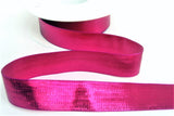 R8002 20mm Magenta Thin Metallic Lurex Ribbon by Berisfords