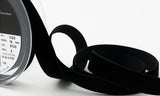 R8468 16mm Navy Nylon Velvet Ribbon by Berisfords