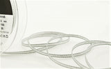 R8525 3mm Silver Metallic Lame Ribbon by Berisfords