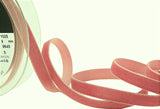 R8590 9mm Alt Rosa Pink Nylon Velvet Ribbon by Berisfords