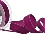 R8811 16mm Fuchsia (Purple) Nylon Velvet Ribbon by Berisfords