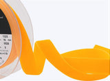R8841 16mm Maize (Deep Yellow) Nylon Velvet Ribbon by Berisfords