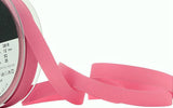 R8901 12mm Hot Pink Rustic Taffeta Seam Binding Ribbon, Berisfords