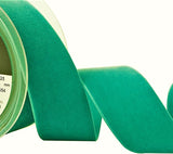 R8984 50mm Petrol (Deep Turquoise) Nylon Velvet Ribbon by Berisfords