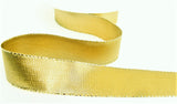 R9464 25mm Gold Metallic Lurex Ribbon by Berisfords