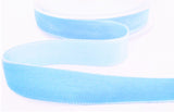 R9483 16mm Saxe Blue Nylon Velvet Ribbon by Berisfords