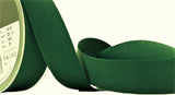 R9510 25mm Forest Green Rustic Taffeta Seam Binding Ribbon, Berisfords