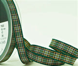 R9556 10mm Irish Tartan Polyester Ribbon by Berisfords