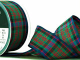 R9593 40mm MacDonald Polyester Tartan Ribbon by Berisfords