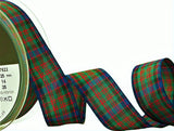 R9594 25mm MacDonald Polyester Tartan Ribbon by Berisfords