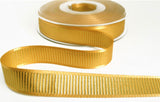 R9722 16mm Honey Gold-Metallic Gold Grosgrain Ribbon by Berisfords