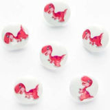 B7018 15mm Dinosaur Picture Design Novelty Childrens Shank Button