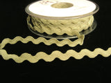 RIC147 9mm Khaki Beige Ric Rac Briad