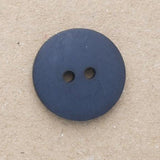 B7623 11mm Navy Matt and Lighty Domed 2 Hole Button