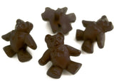 B16753 19mm Brown Chunky Teddy Bear Novelty Childrens Shank Button