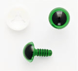 TM72 9mm Green Eye for Teddy Bear, Toymaking Etc