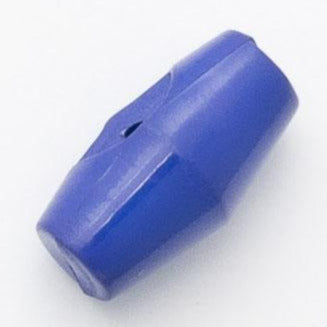 B12902 19mm Small Royal Blue Toggle Button, Hole Built into the Back