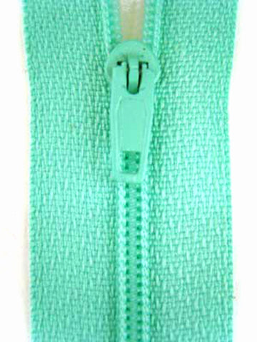 Z3153C 18cm Turquoise Nylon No.3 Pin Lock Closed End Zips - Ribbonmoon