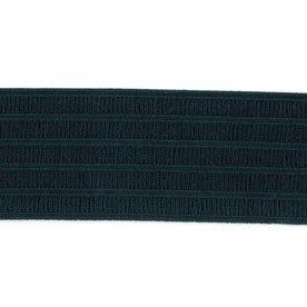 EB141 50mm Black Waspie Elastic.