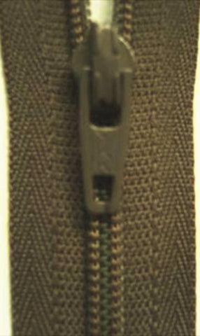 Z3479 YKK 18cm Beige Brown Nylon No.3 Closed End Zip