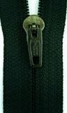 Z2533 YKK 18cm Holly Green Pin Lock No.2 Closed End Zip