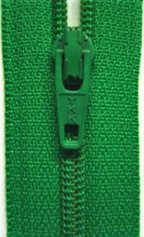 Z1522 YKK 18cm Shamrock Green Nylon No.3 Closed End Zip