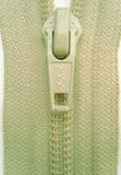 Z0103L YKK 36cm Pale Beige Nylon No.5 Open End Zip