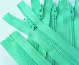 Z0217 YKK 51cm Deep Aqua Nylon No.3 Closed End Zip