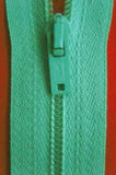 Z0309 56cm Dusky Turquoise Nylon No.3 Closed End Zip