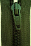 Z1746 66cm Army Green Nylon No.5 Open End Zip