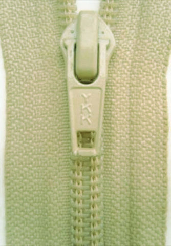 Z2266L YKK 30cm Pale Beige Nylon No.5 Open End Zip