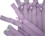 Z2293 51cm Lilac Optilon Nylon No.5 Open End Zip