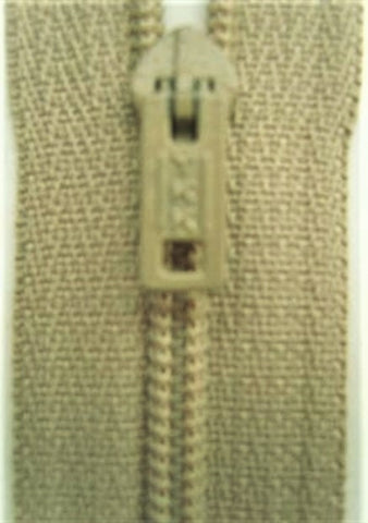 Z2349 YKK 18cm Beige Pin Lock No.3 Closed End Zip