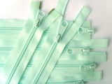 Z5003 49cm Pale Turquoise 2 Way Double Open Ended No.5 Nylon Zip